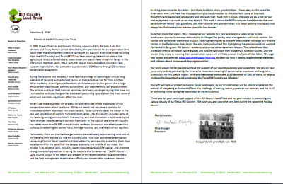 2016 President's Letter
